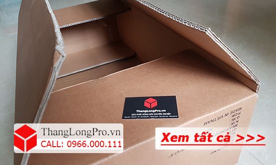 Thùng carton in chữ mặt nâu Việt Trì