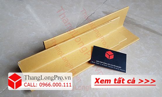 Thanh nẹp góc màu vàng