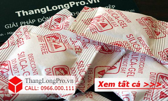 Gói chống ẩm 2g vỏ giấy màu đỏ