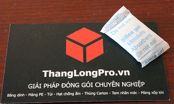 Gói chống ẩm 2g vỏ lụa màu xanh