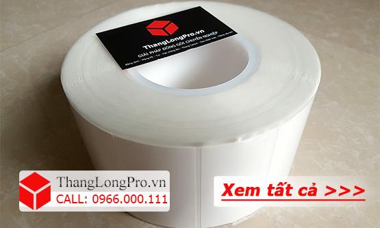 Tem phòng sạch dạng cuộn lõi nhựa