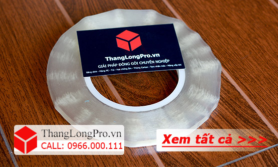 Băng dính lõi nhựa 8mm x 200m