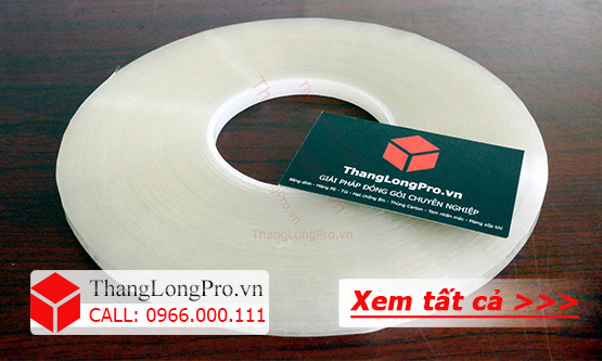 Băng dính lõi nhựa 8mm x 500m