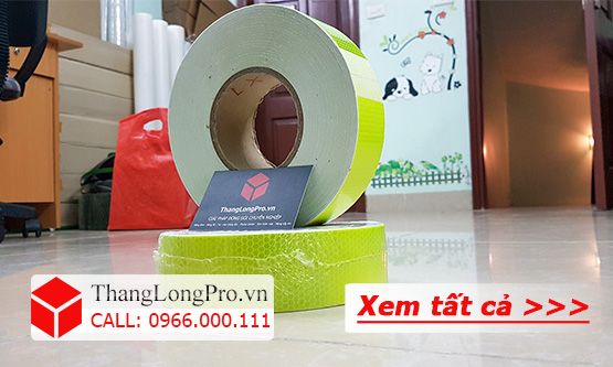 Băng dính phản quang màu xanh lá