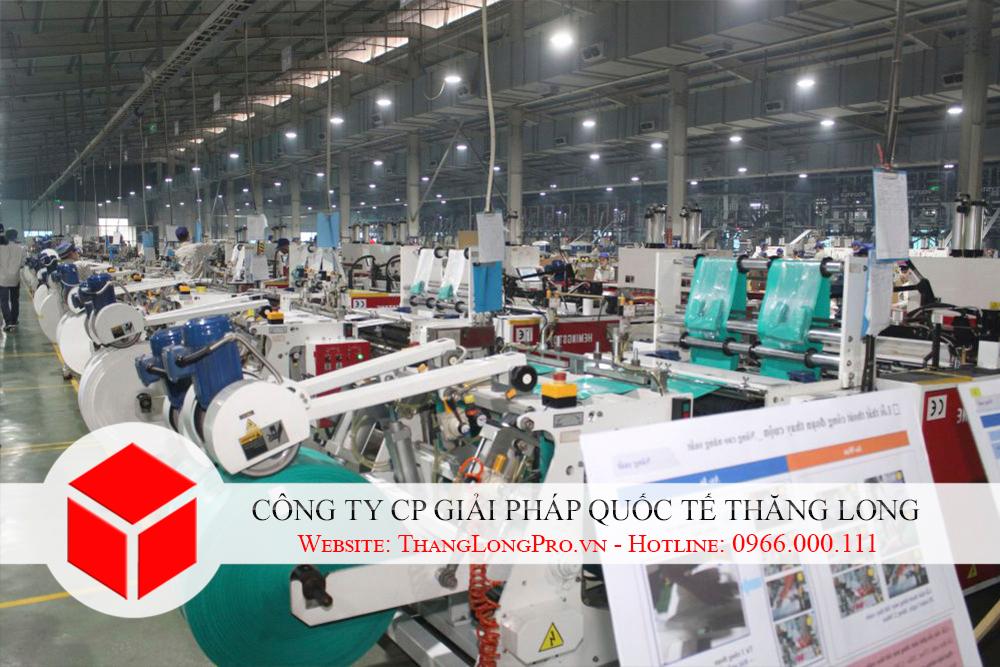 Hệ thống cắt tự động túi PP