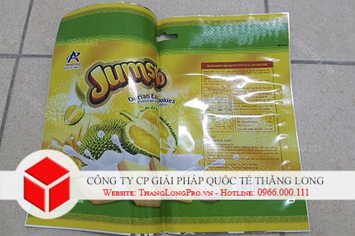 Túi in nhiều màu hoa quả