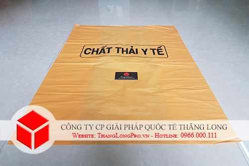 Túi nhựa PE màu in chữ