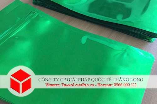 Túi phức hợp màu xanh