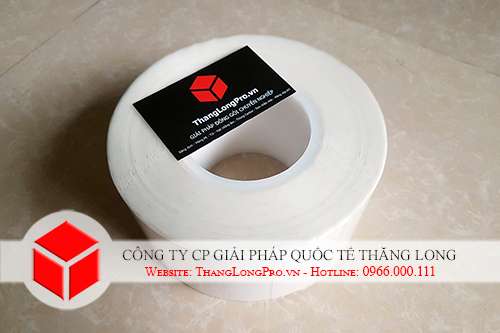 Tem phòng sạch màu trắng