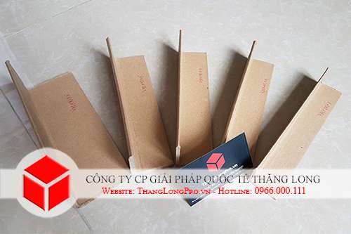 thanh nẹp góc Pallet màu nâu