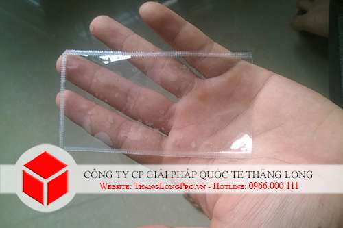 Túi PVC màu vàng