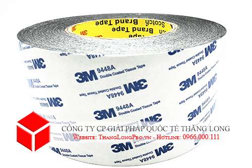 Băng dính 2 mặt 3M-9448A khổ 50mm