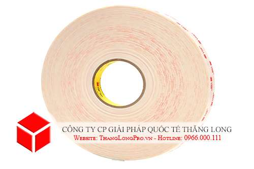 Băng dính 2 mặt cường lực 3M VHB 4932 chiều dài 33m