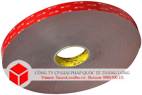 Băng dính 2 mặt cường lực VHB 3M-4991 thẩm mỹ tốt