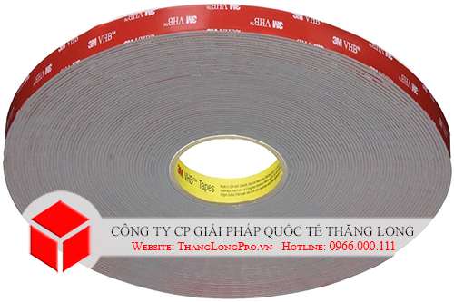 Băng dính 2 mặt cường lực VHB 3M-4991 dày 2.3mm