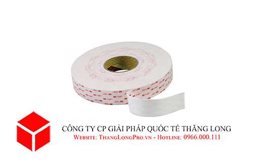 Băng dính 2 mặt cường lực VHB 3M-5915 khổ 18mm