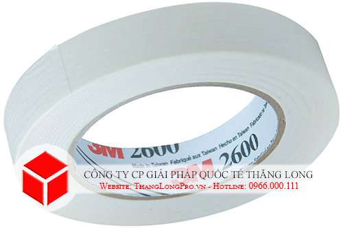 Băng dính giấy 3M-2600 khổ 20mm