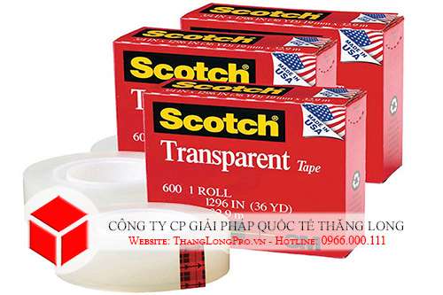 Băng dính Scotch 3M-600 khổ 48mm