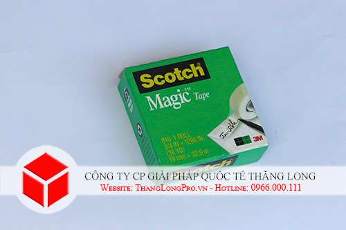 Băng dính Scotch 3M-810 màu đục