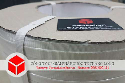 Dây đai PET trắng 25mm