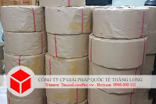 Dây đai nhựa màu đỏ 0.55mm