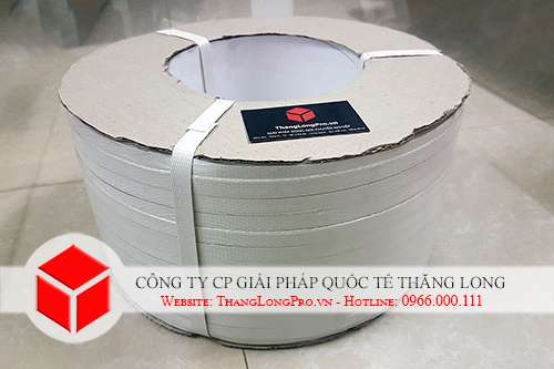 Dây đai nhựa màu trắng 15mm