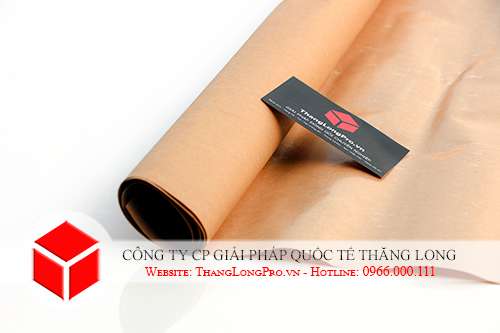 Giấy kraft tráng phủ PE định lượng 100gsm